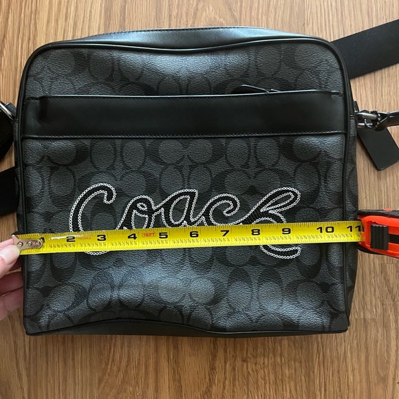 Coach Black and Grey Crossbody Bag - Picture 14 of 16
